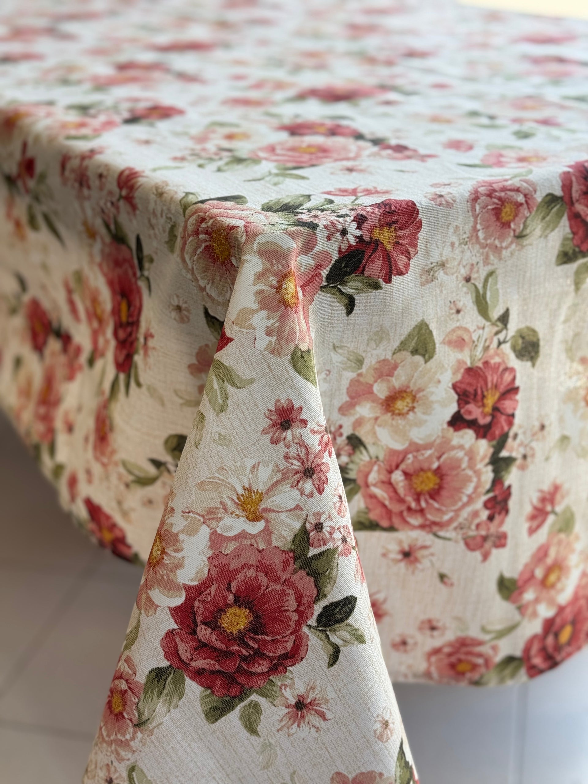 Tovaglia Fiore 18 posti 140x360cm "MelellaHome"