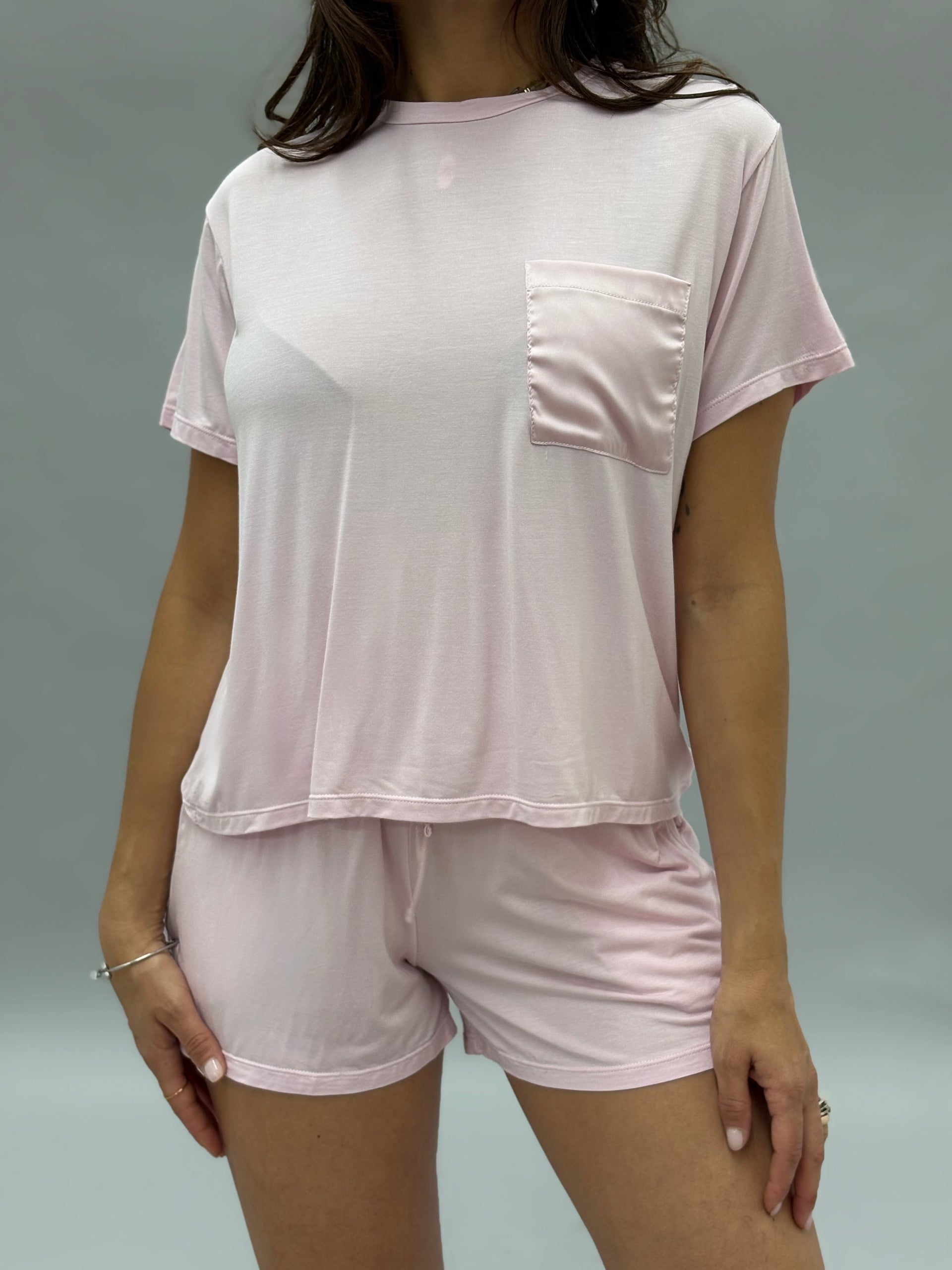 Completo Pigiama Donna Rosa