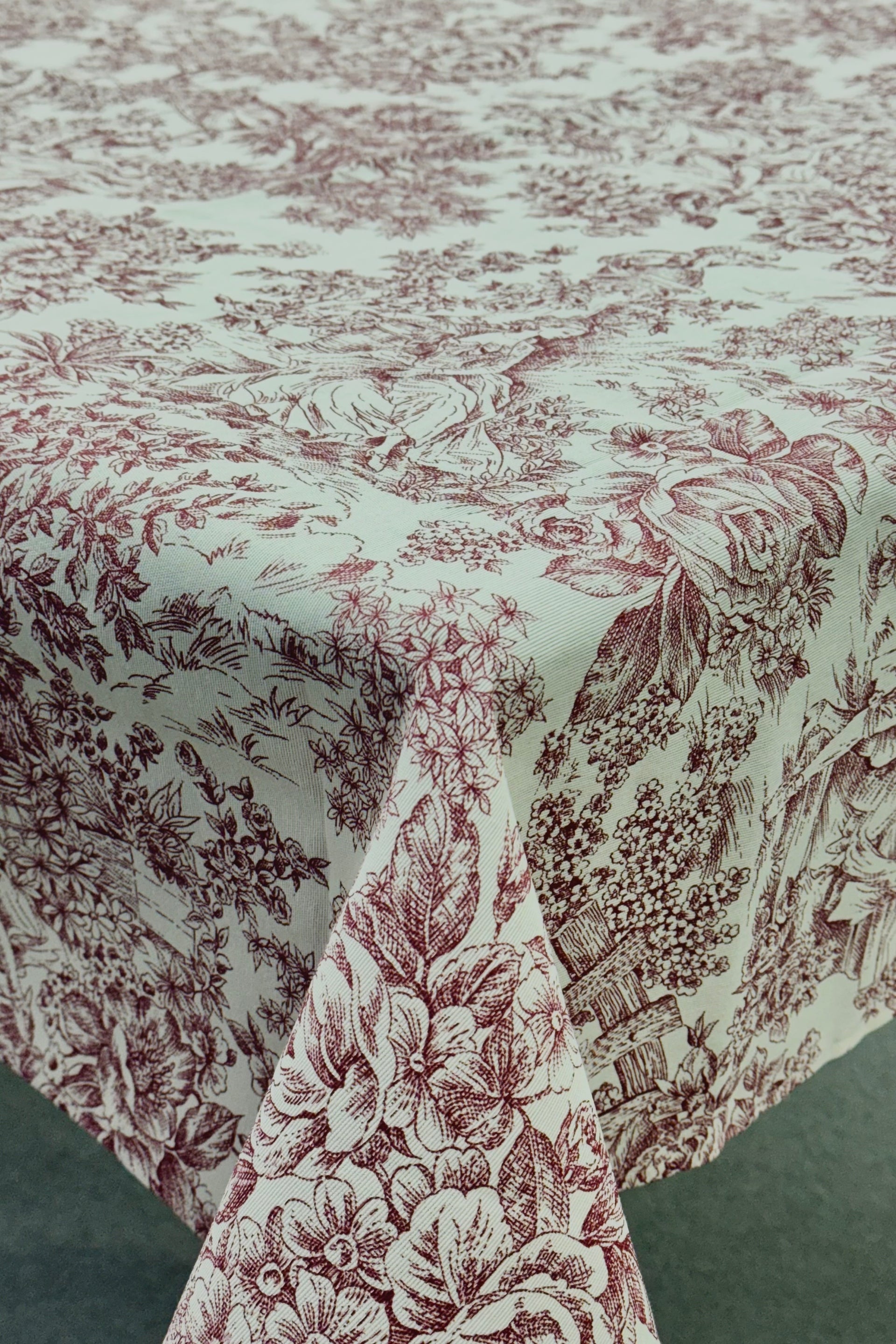 TOVAGLIA TOILE DE JOUY ROSSA