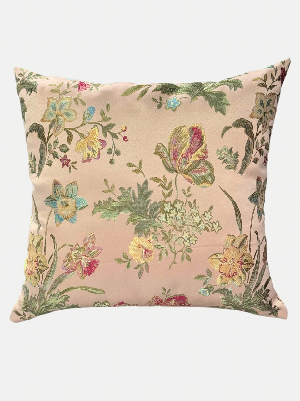 Cuscino 50x50 Stampa Floreale stile San Leucio