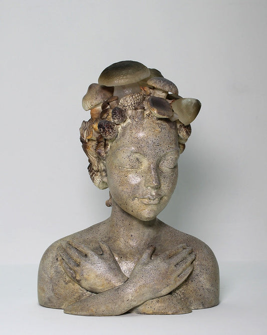 Busto donna dei Mari con luce incorpoer