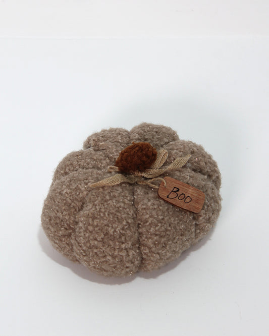 Zucca in peluche colore Beige