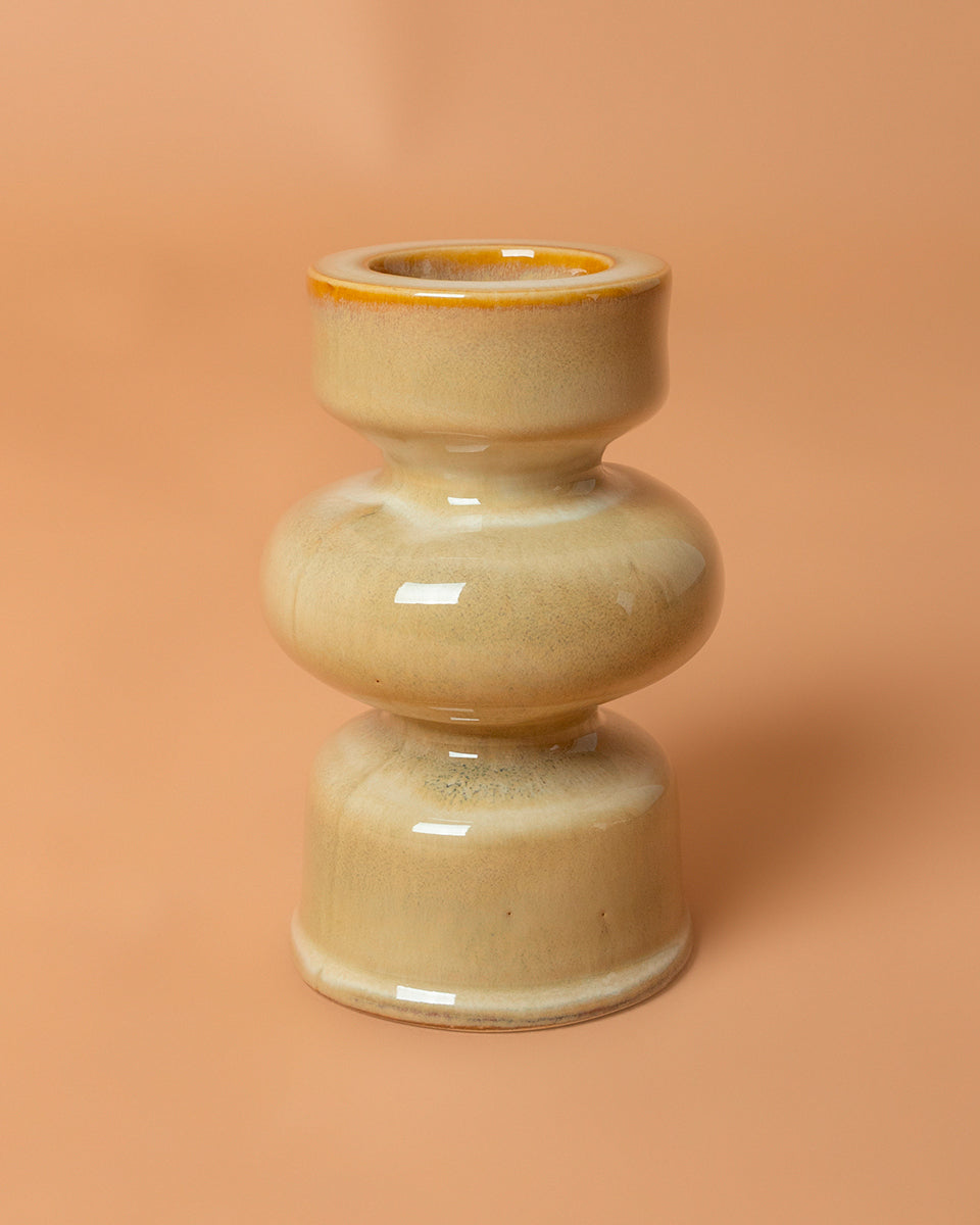 Candelabro decorativo in ceramica