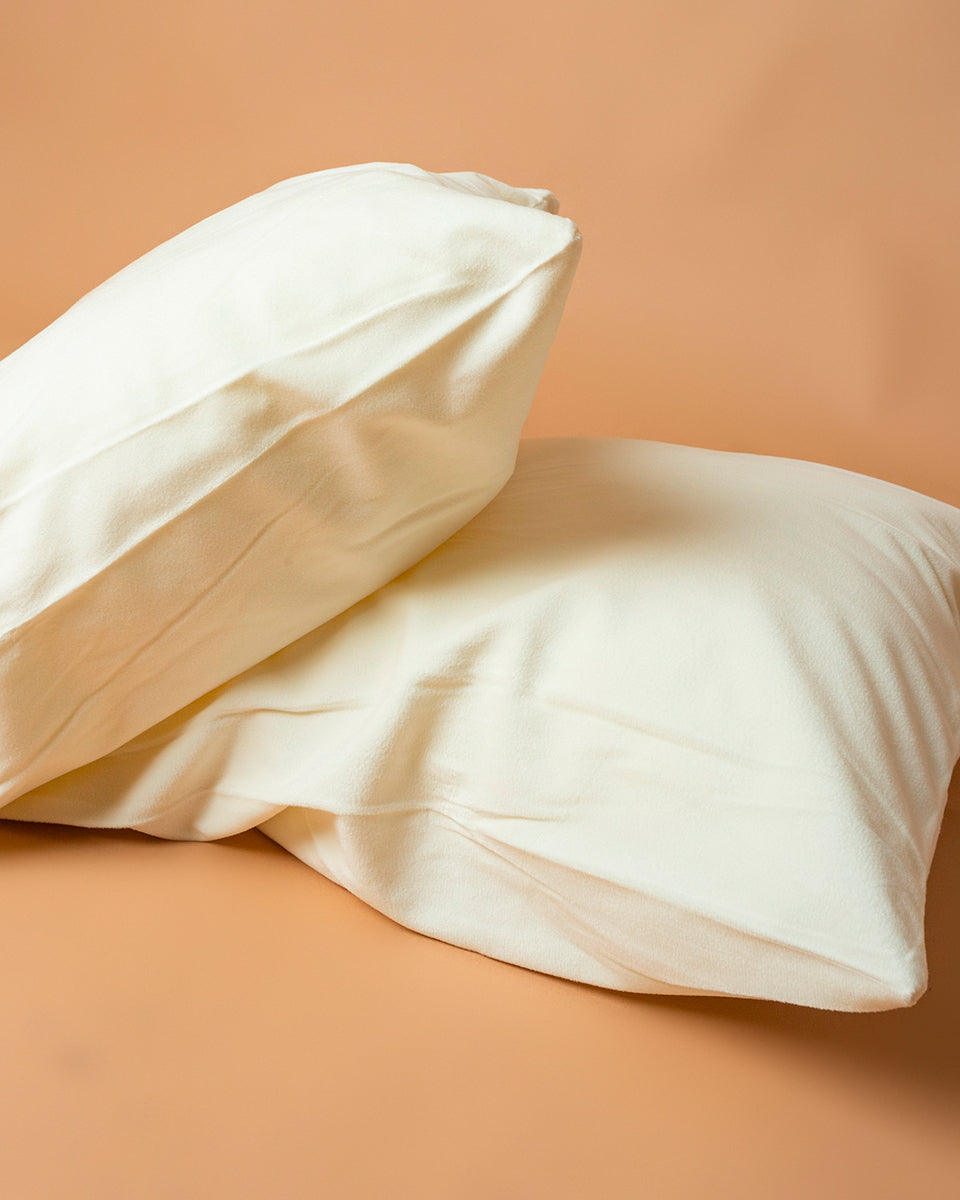 Cuscino classico decorativo in velluto con cerniera, colore Bianco